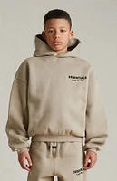 Fear of God Essentials Kids Desert Sand Fleece Hoodie