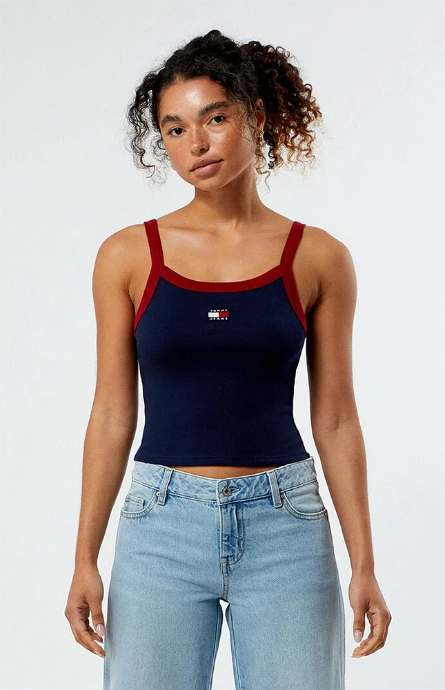 Tommy Jeans Badge Binding Tank Top