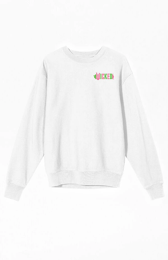 Wicked Part One Elphaba & Glinda Crew Neck Sweatshirt