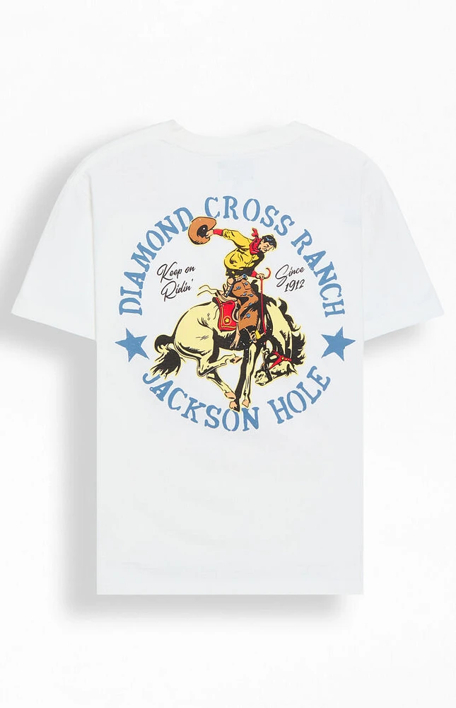 Diamond Cross Ranch Classic Circle Bucking T-Shirt