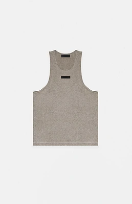 Kids Fear of God Essentials Heather Grey Tank Top