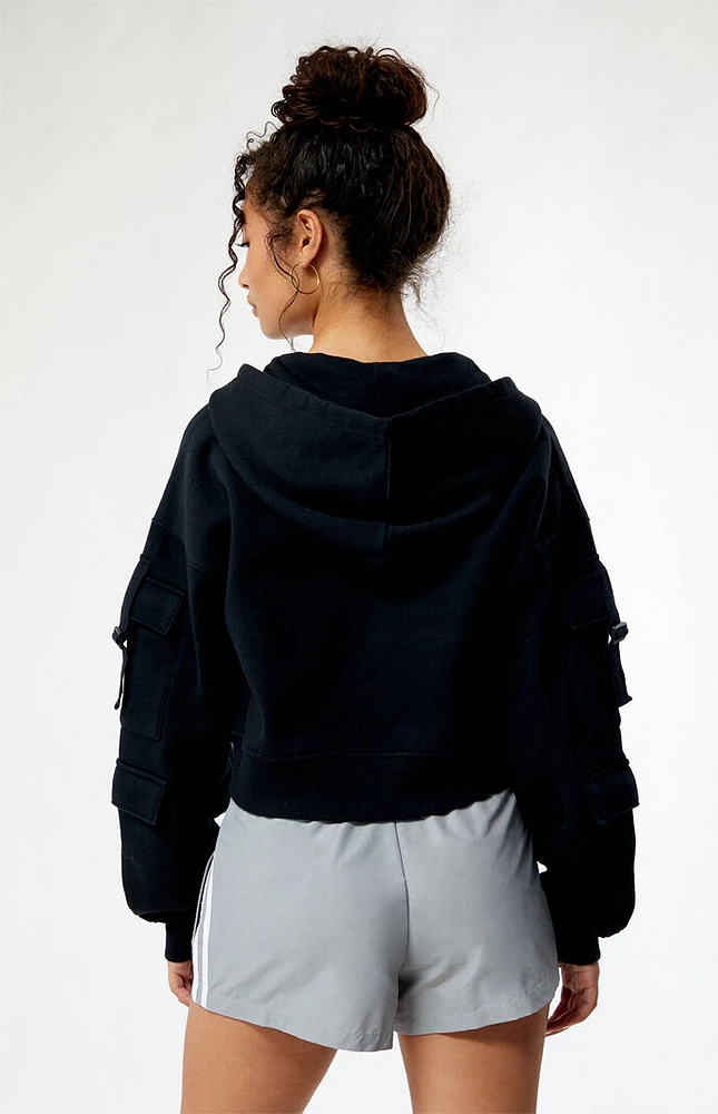 PacSun Cargo Full Zip Hoodie