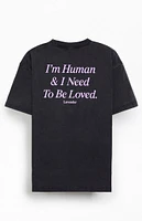 LAVENDER I'm Human T-Shirt