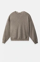 Fear of God Essentials Homestead Heather Merino Wool Crew Neck Sweater