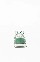 Reebok Green Classic Nylon Vintage Suede Shoes