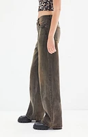 Pacsun Cali Brown Tint Baggy Boyfriend Jeans
