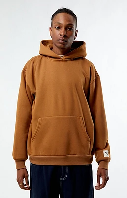 PacSun Brown Solid Hoodie