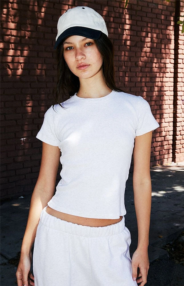 John Galt Heather Grey Emma Short Sleeve T-Shirt