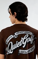 QUIET GOLF Authentic T-Shirt