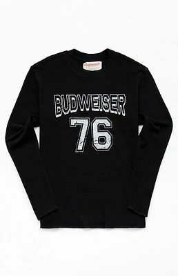 Budweiser By PacSun Long Sleeve Waffle Thermal Shirt