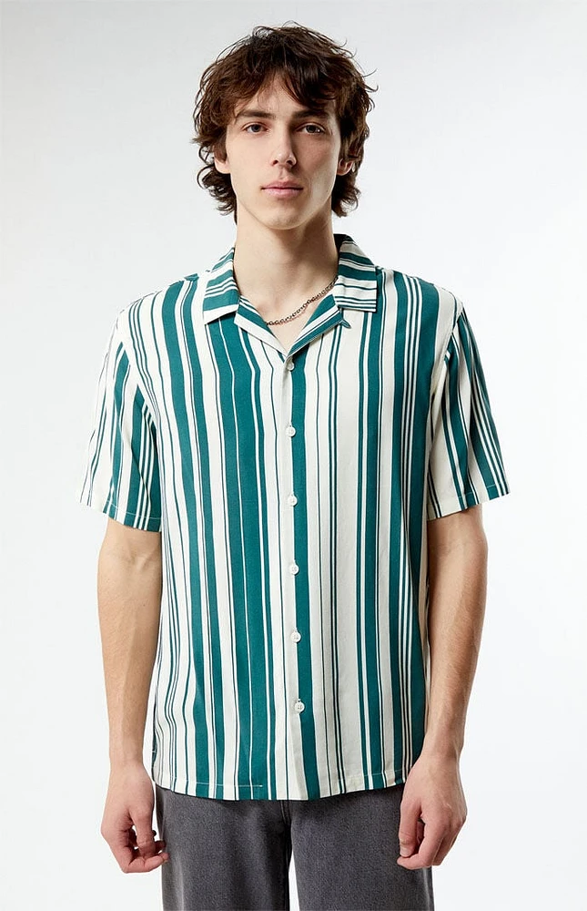 Dillon Striped Camp Shirt