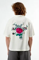 The Met x PacSun Bouquet Cropped Camp Shirt