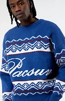 PacSun Fairisle Crew Sweater