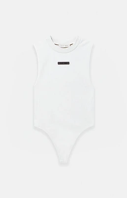 Fear of God Essentials Women's Cloud White Tri-Blend Bodysuit