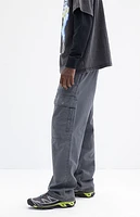 Pacsun Dark Gray Baggy Ripstop Cargo Pants