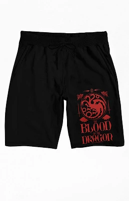 House of the Dragon Blood Sweat Shorts