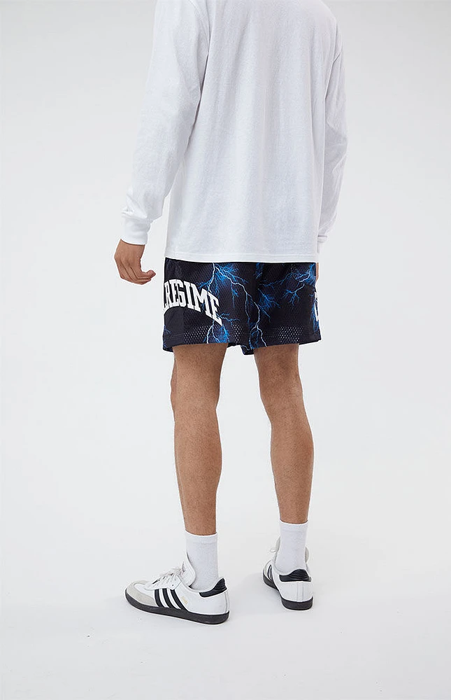 Civil Lightning Mesh Shorts