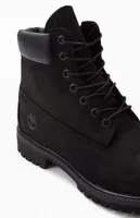 Timberland Black Premium Waterproof Leather Boots