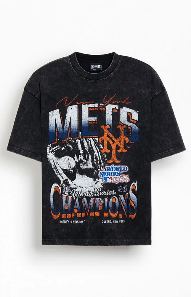 New Era NY Mets 1986 World Series Champions T-Shirt
