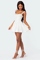Edikted Lenore Cupped Mini Dress