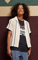 PacSun Kids Striped Oversized Camp Shirt