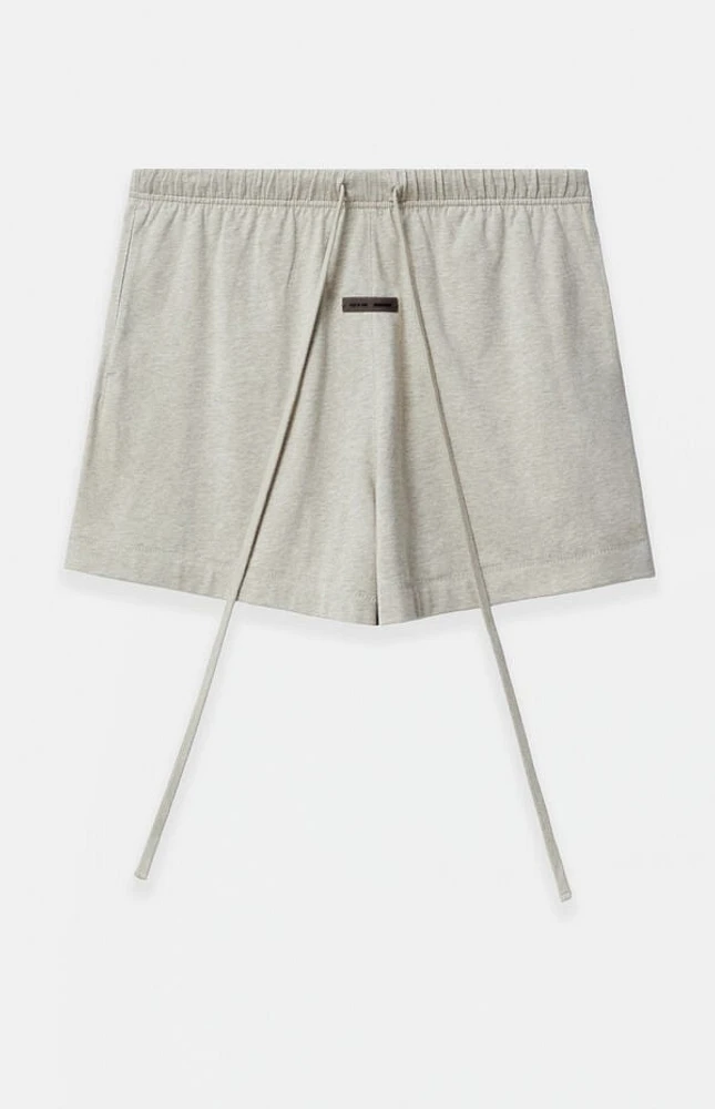 Fear of God Essentials Women's Heather Stone Lounge Shorts