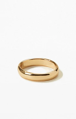 PacSun Smooth Gold Ring