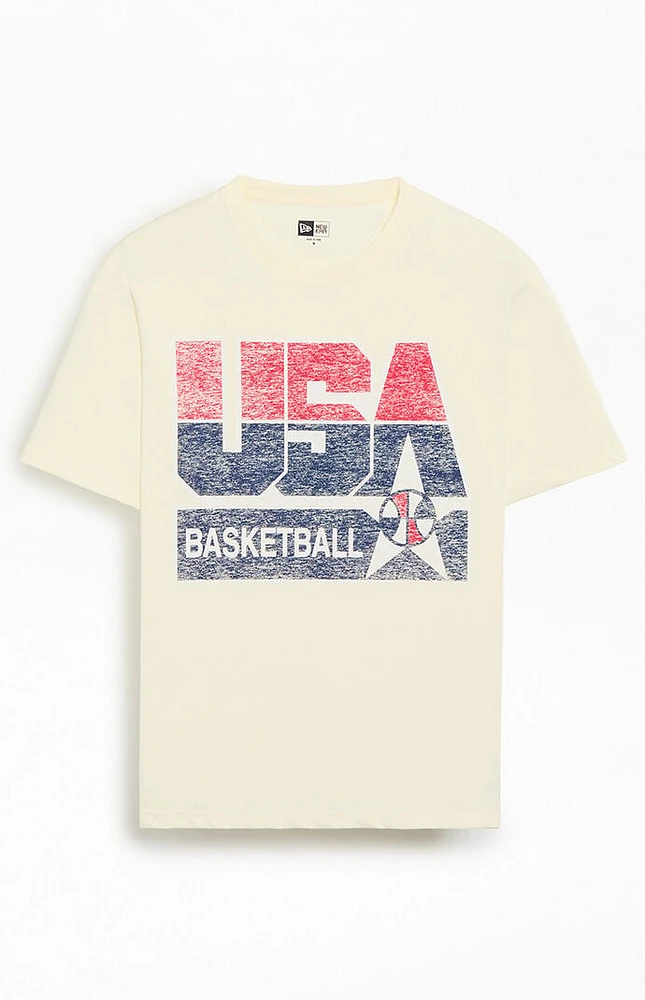 New Era USA Basketball Star T-Shirt