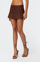 Edikted Lyra Lace Mini Skirt