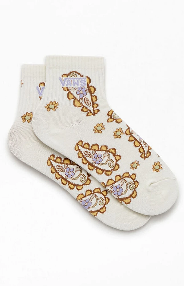 Paisley PNP Half Crew Socks