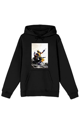 Marvel Comics Wolverine Cover Art Long Sleeve Hoodie