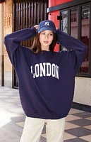 John Galt London Erica Crew Neck Sweatshirt