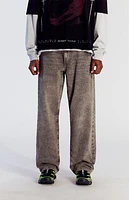 Pacsun Brown Overdyed Baggy Jeans