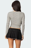 Edikted Alex Striped Top