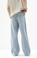 PacSun Light Wash Extreme Baggy Jeans