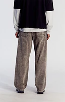 Pacsun Brown Overdyed Baggy Jeans