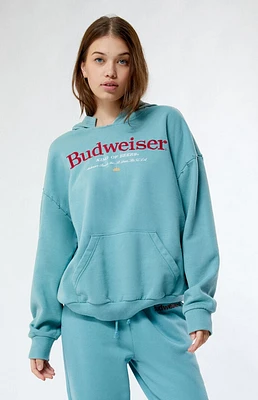 Budweiser By PacSun Distressed Stitched Hoodie