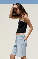 PacSun Light Indigo Baggy Jorts