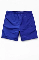 PacSun Solid Nylon 6.5" Swim Trunks