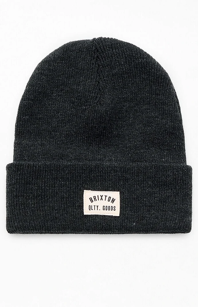 Brixton Black Woodburn Watch Beanie