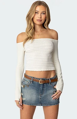 Edikted Aurelie Off Shoulder Top