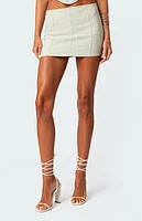Edikted Audrina Mini Skirt