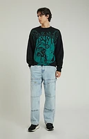 Pacsun Light Indigo Baggy Carpenter Jeans