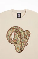 New Era LA Rams Floral Embroidered T-Shirt