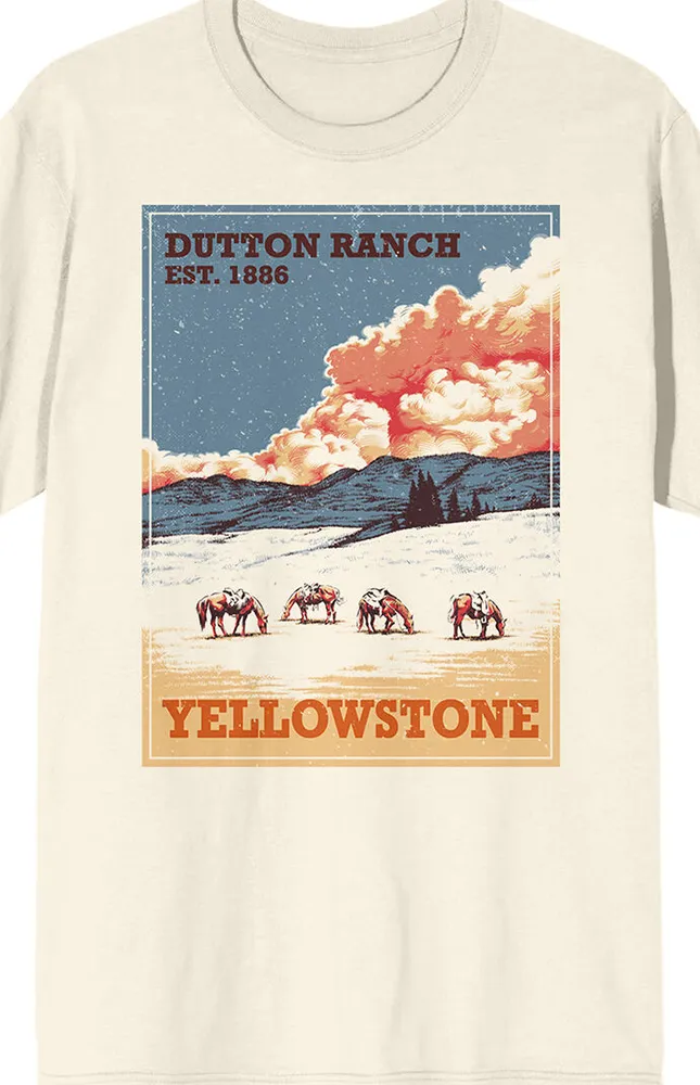 Yellowstone Vintage Style T-Shirt