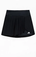adidas Kids Black Woven Pleated Mini Skort