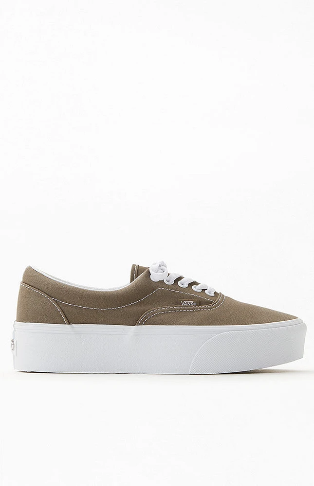 Vans Brown Era Stackform Sneakers