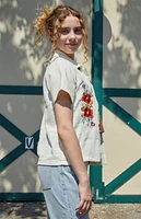 Pacsun Kids Embroidered Camp Shirt