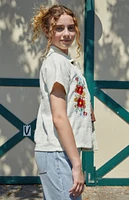 PacSun Kids Embroidered Camp Shirt