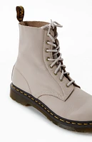 Dr Martens Women's Taupe 1460 Pascal Vintage Virginia Boots